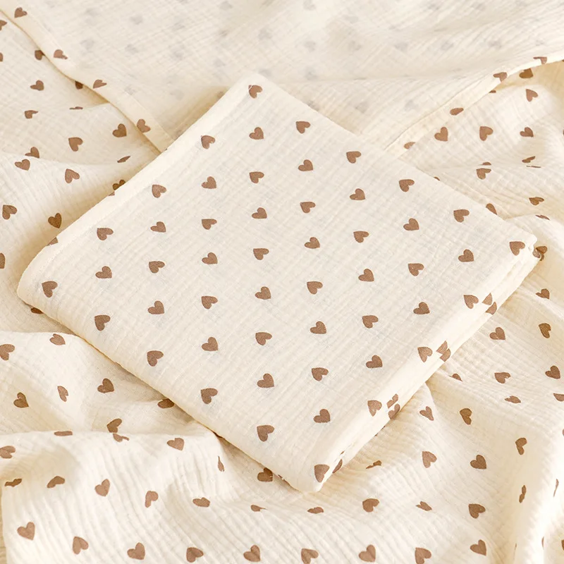 Baby Blanket Newborn Muslin Swaddle Cotton Bath Towel Summer Stroller Cover Wrap Gauze Toddler Sleep Blanket Baby Items 4