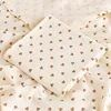 Baby Blanket Newborn Muslin Swaddle Cotton Bath Towel Summer Stroller Cover Wrap Gauze Toddler Sleep Blanket Baby Items 4