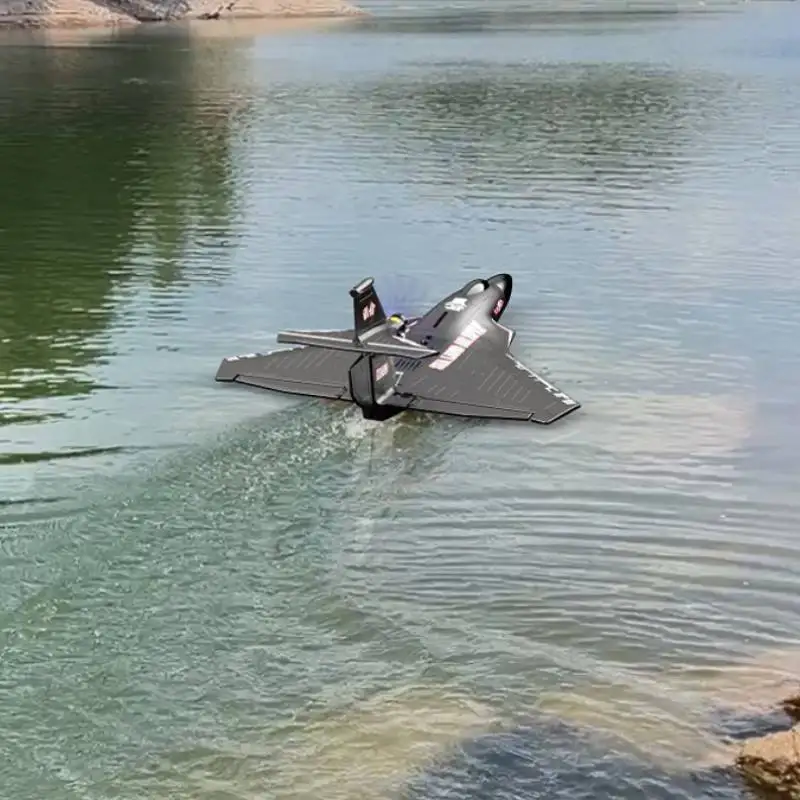 Raptor H650 Sea Land Air 2.4GHz 6CH RC Airplane 490mm Wingspan Smart Balance EPP Warbird Fighter Seaplane RTF For Beginners 2