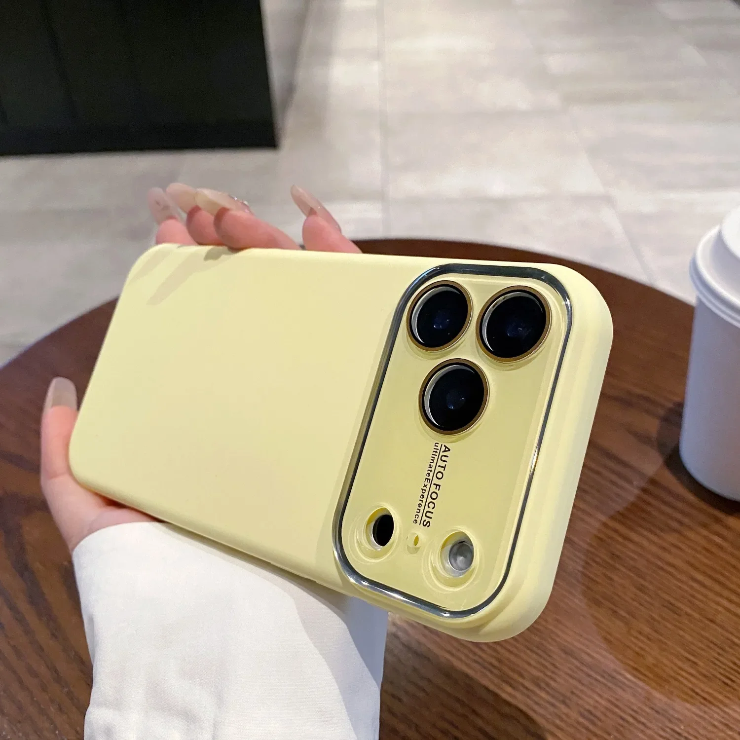 Liquid Silicone Case For Iphone With Full Camera Protection_voghion.com