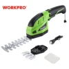 WORKPRO Battery Grass and Shrub Shears, Handy Grass Shears, 3.6V, 2000 mAh, 2 Different Blades, with Battery and Charging Cable 1