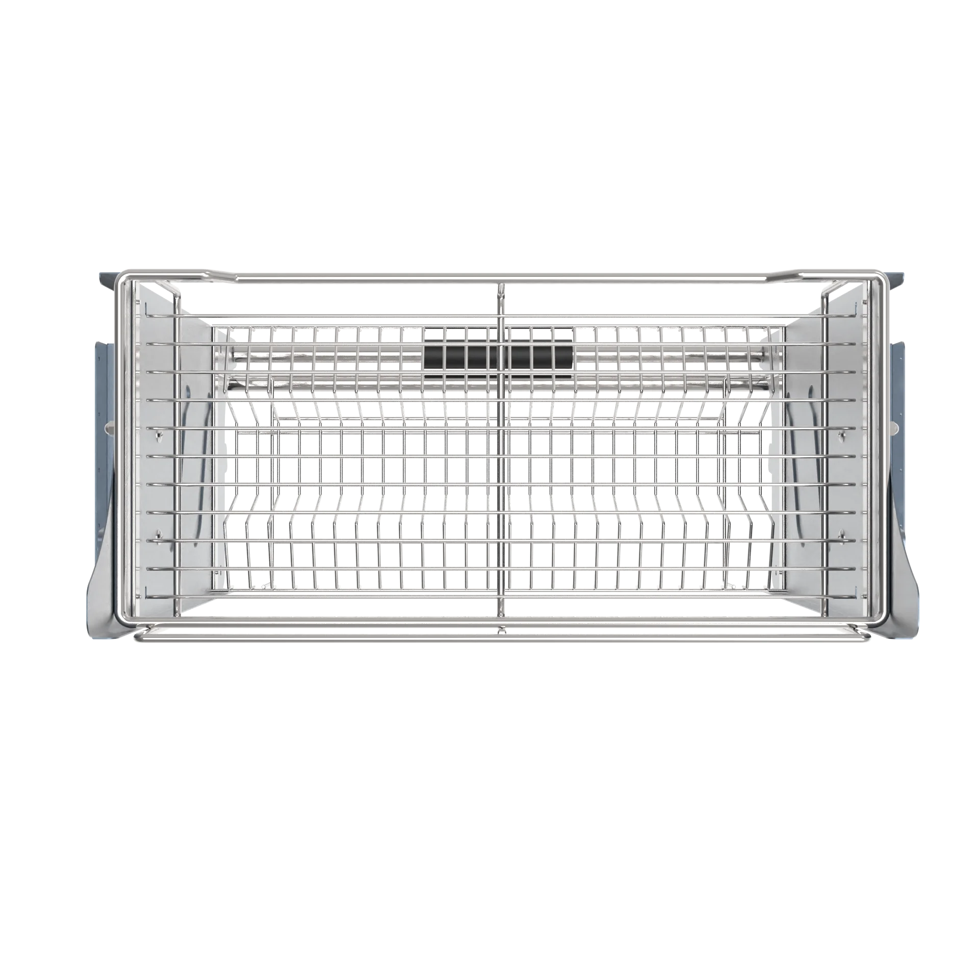 Wellmax Silver Color Kitchen Cabinet Chrome Wall Cabinet Afterburner Pull Down Basket Lifting Basket