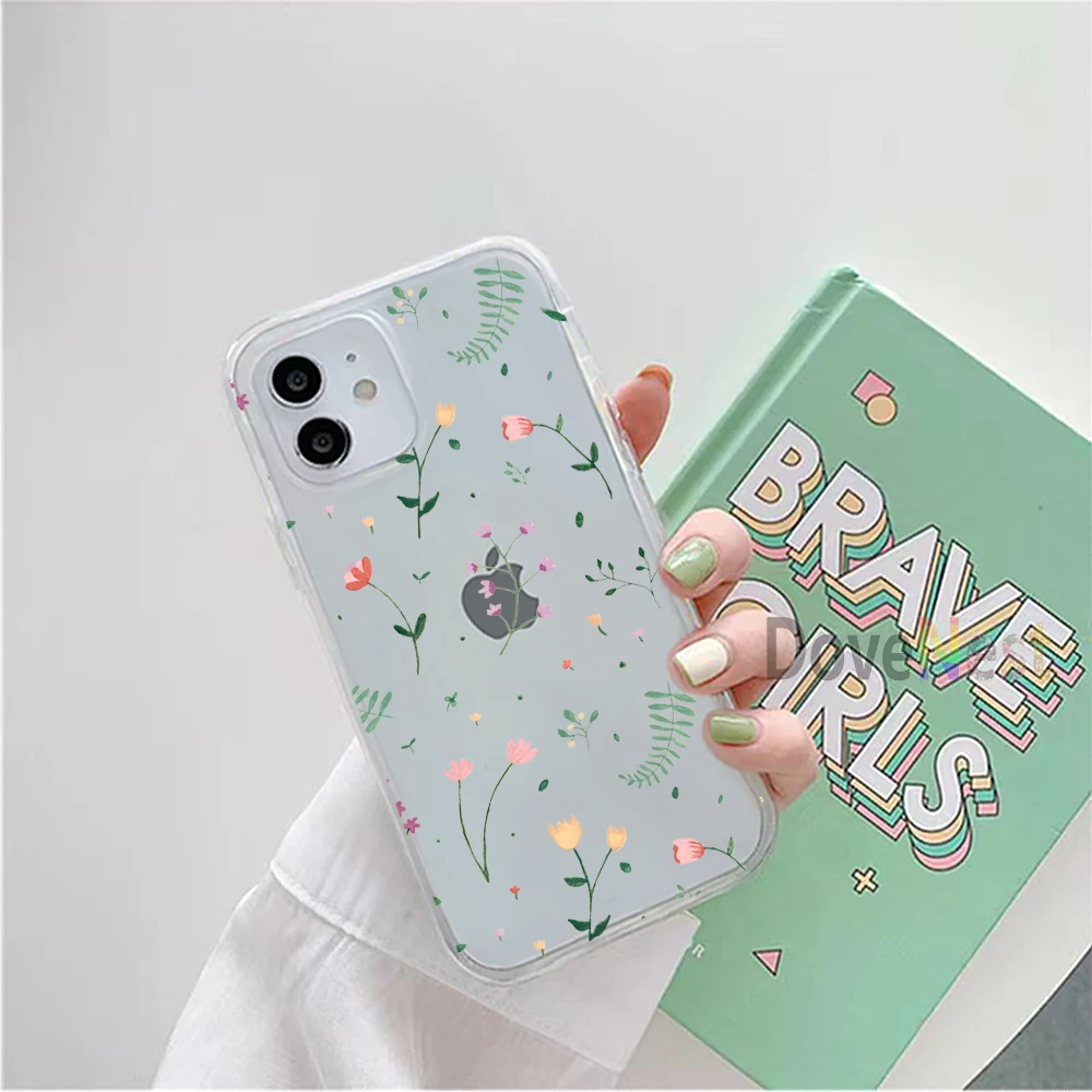 Чехлы для телефонов Galaxy A50, A30, A70, S, A80, чехлы для Samsung A 50, 30,  70, 80, мягкие силиконовые чехлы с цветами, прозрачные женские чехлы,  бампер | AliExpress