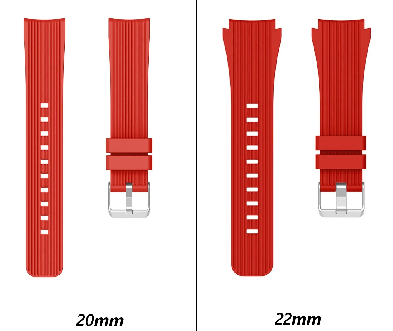 Premium Silicone Watch Band Strap - Universal Design