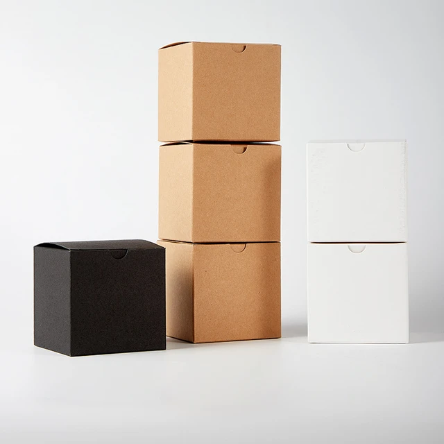 Candle Packaging Boxes Wholesale  Cardboard Packaging Box Candle - 20pcs  Small Kraft - Aliexpress