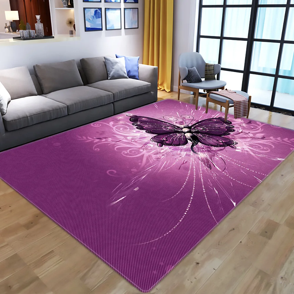 

1275 Hairy Rainbow Rugs for Children Bedroom Soft Furry Carpets Living Room Kids Baby Room Nursery Playroom Cute Room Decor