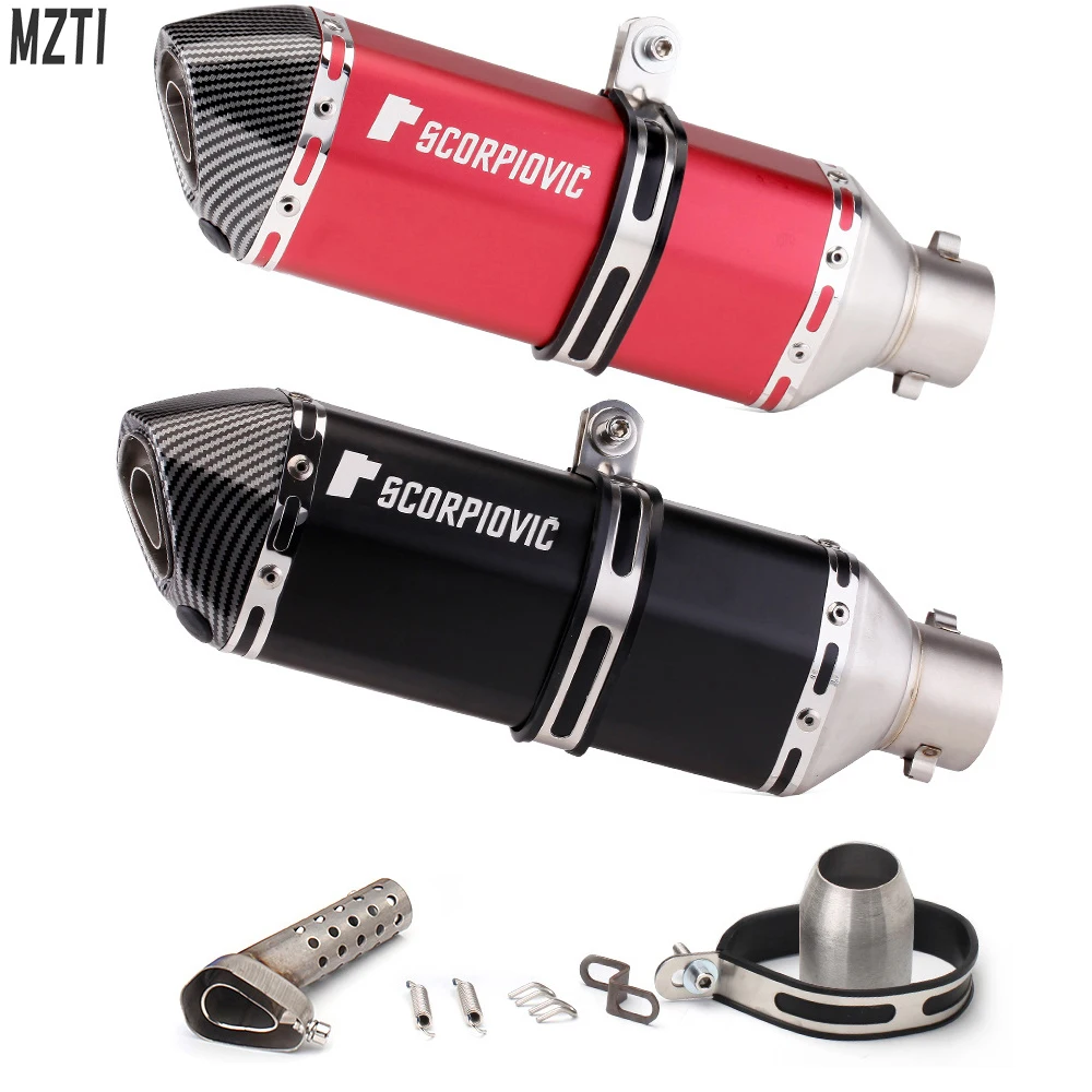 51mm Inlet Universal Motorcycle for Yoshimura Exhaust Muffler FZ1 R6