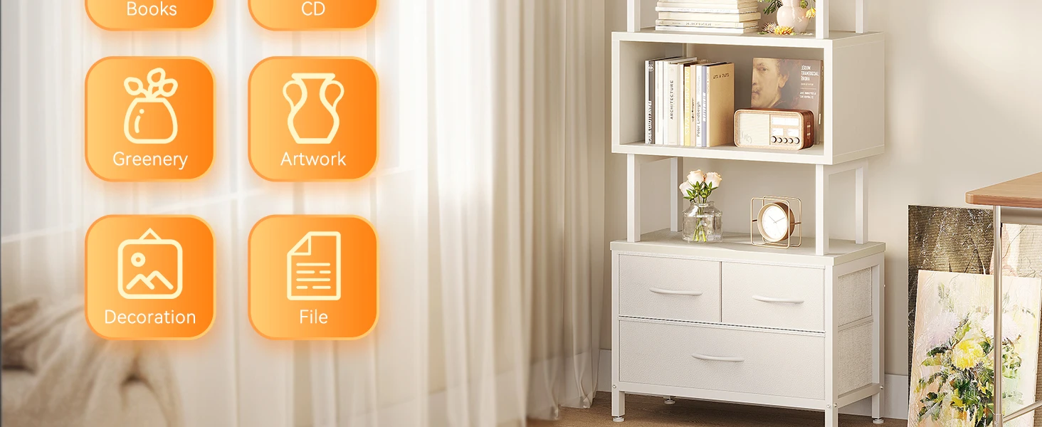 Versatile bookcase