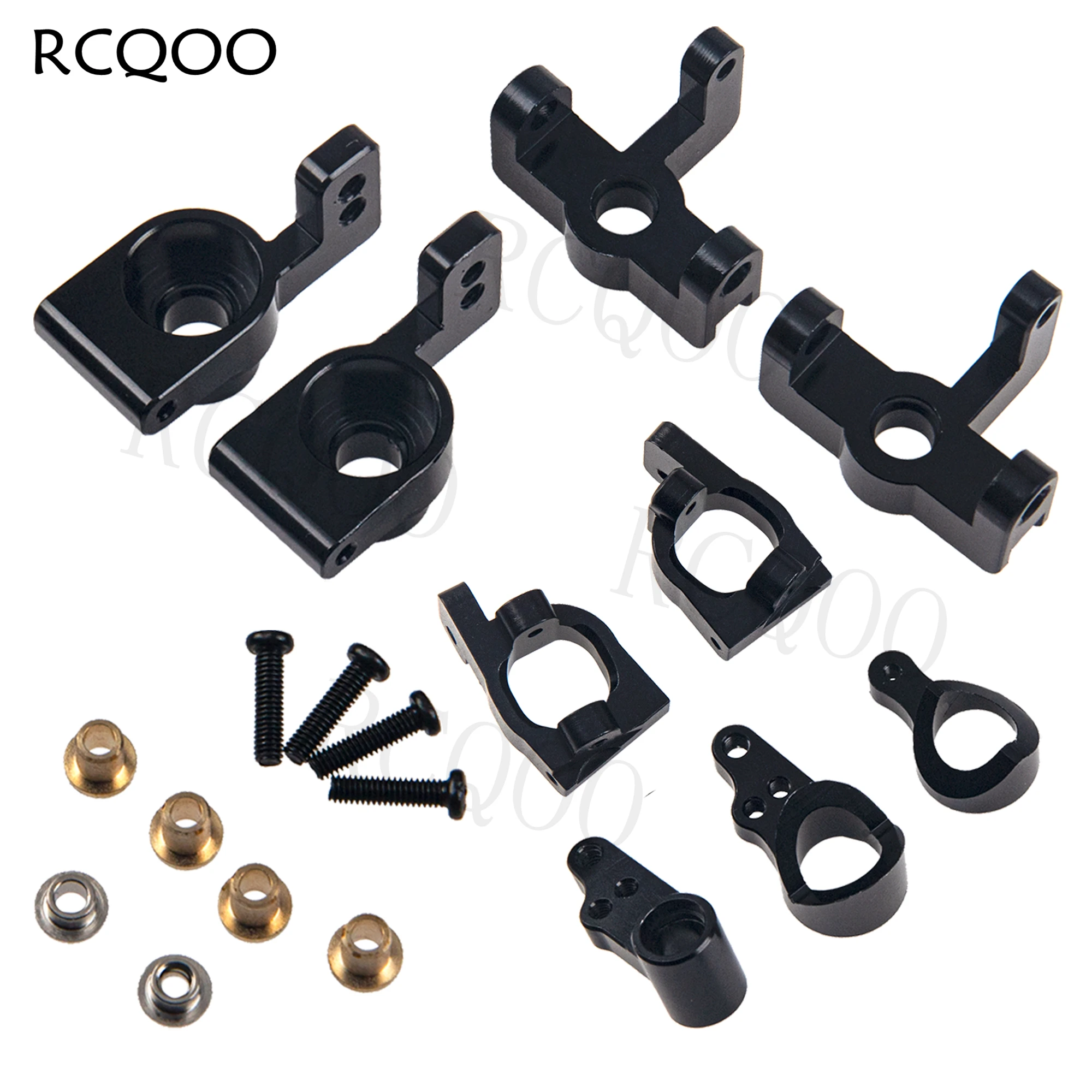 

Комплект для рулевых суставов, переноска ступицы C, переноски ступицы, Задняя деталь для WLtoys 144001 1/14, обновленные детали для радиоуправляемого автомобиля багги