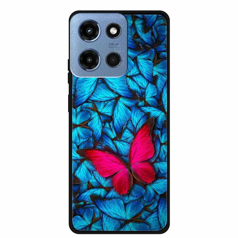 Animal Design Soft Silicone TPU Protective Phone Case - Shockproof Back Cover