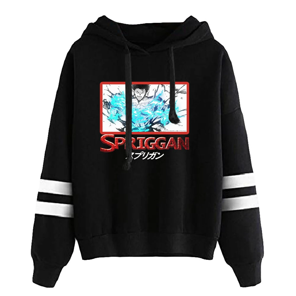

Spriggan Anime Hoodie Unisex Pocketless Parallel Bars Sleeve Sweatshirts Men Women Hoodie Free Shipping Harajuku Clothes