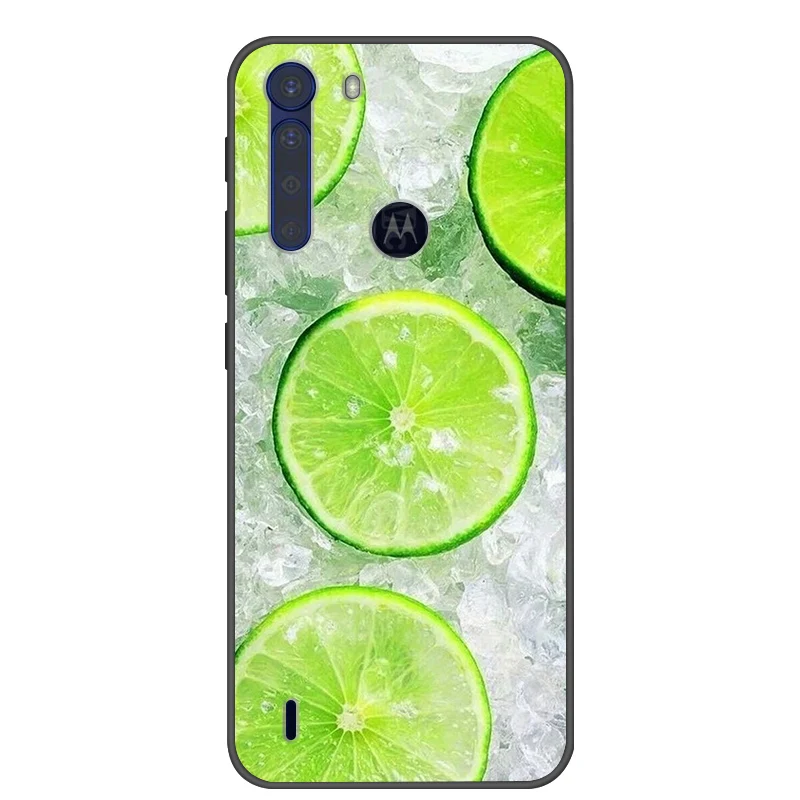 Fashionable Cool Soft Silicone Cover for Motorola One Fusion+ Phone
