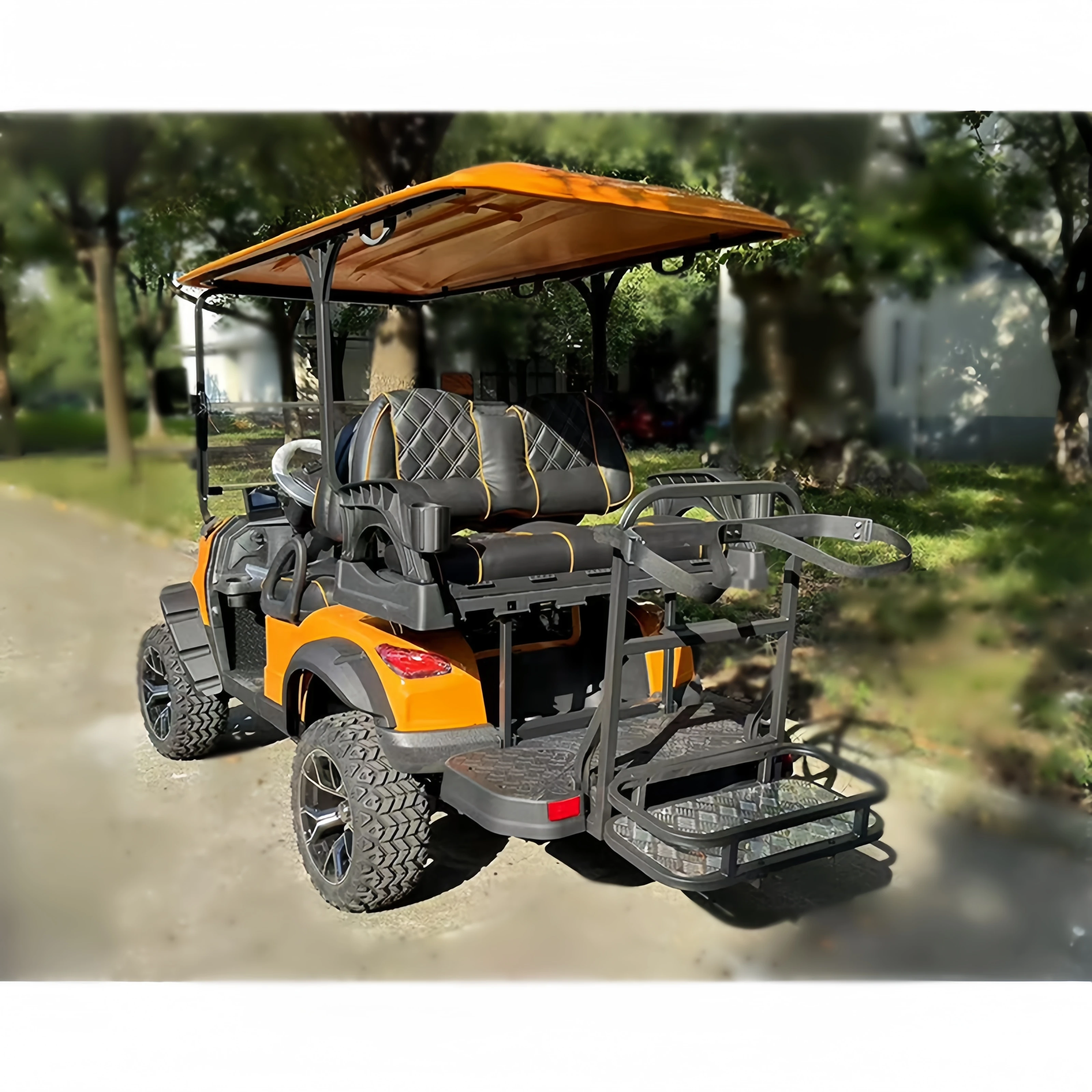 Chinese 4 6 Seat Hunting Electric Golf Cart for Golfing Club Pick-up Car Buggy