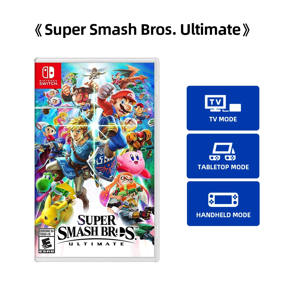 Super Smash Bros. Ultimate - Nintendo Switch Game Deals - Physical Entities  ACTION Adventure Games - AliExpress