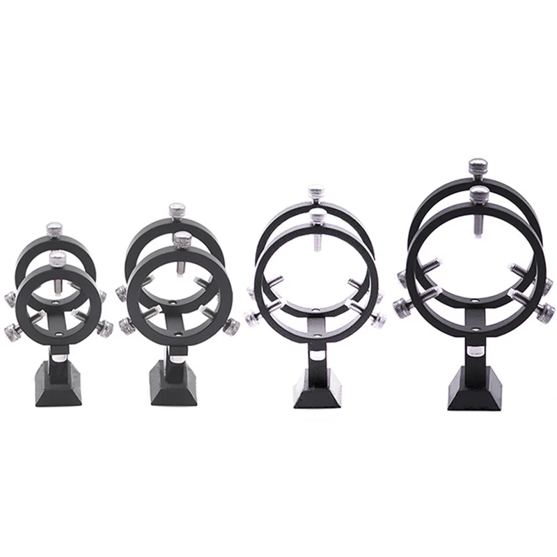 Adjustable Pointer Finderscope Bracket 6-Point Guidescope Rings Mount Astronomical Telescope