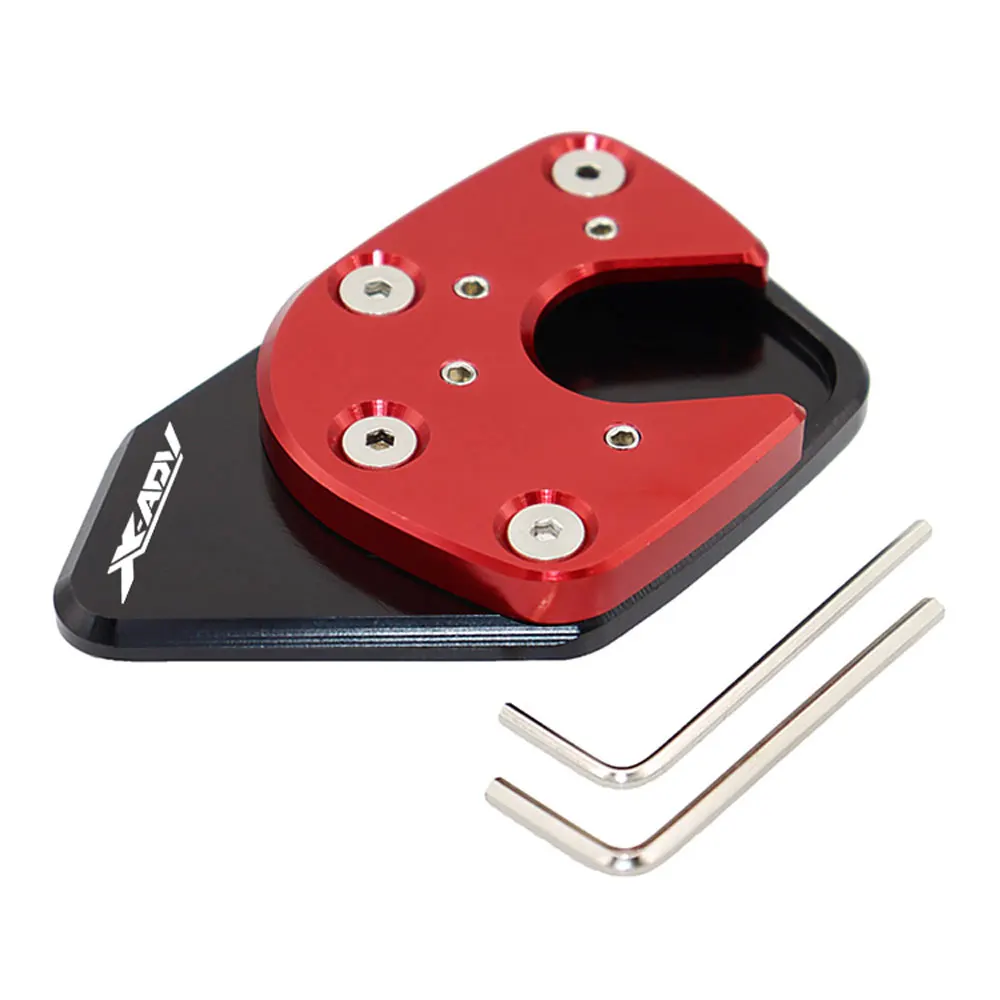 Motorcycle Kickstand Extension Pad Side Stand Enlarger Plate Accessories