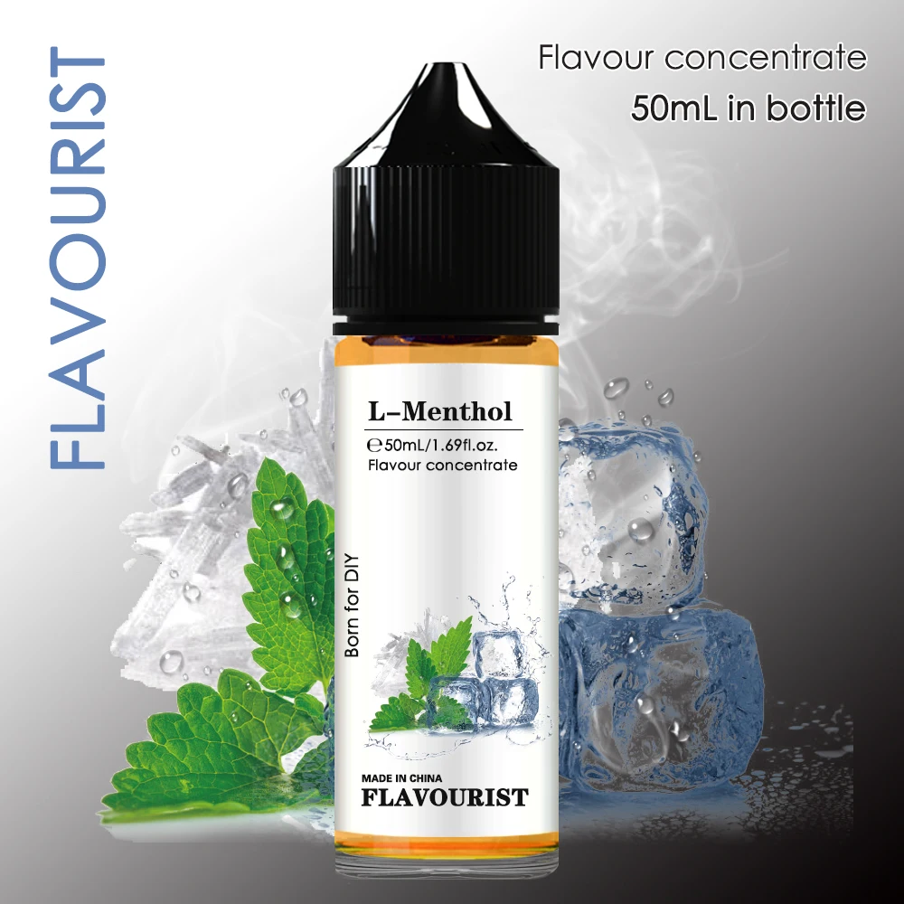 FLAVOURIST DL-Menthol flavoring concentrate water solubility E best flavor liquid Natural ICE mint flavored essential oil flavoring