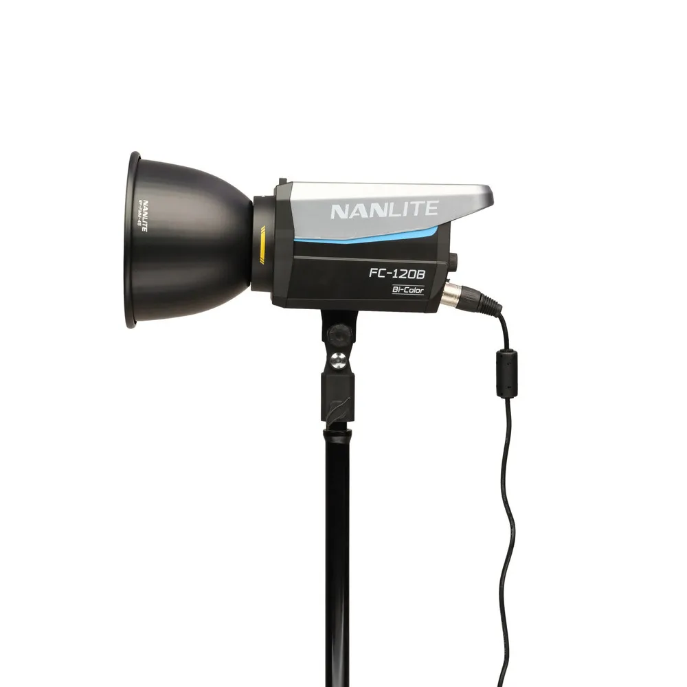 Nanlite FC-60B FC-120B 비디오 사진 스튜디오 라이브 스트림용 전문 램프, 이색 사진 LED 조명, 2700-6500K