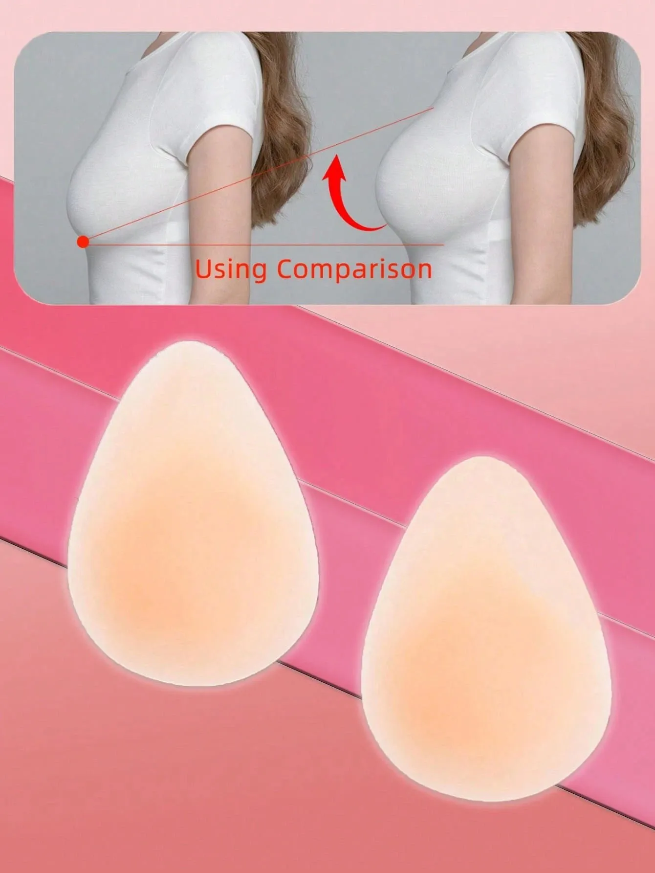Waterdrop Shaped Silicone Nipple Covers Image 3