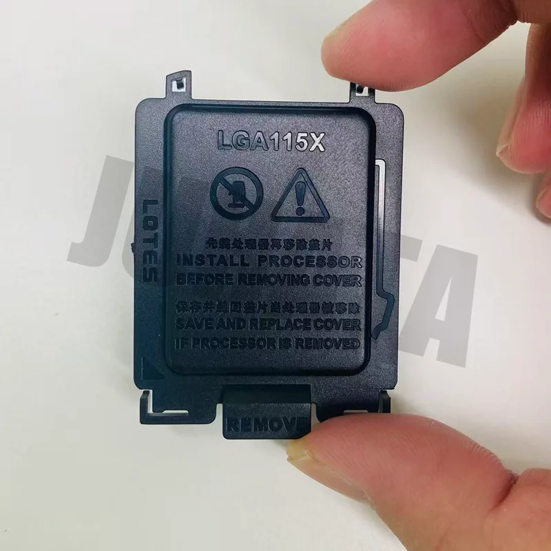 5pcs Motherboard CPU Socket Protection Shell Black Cover Universal