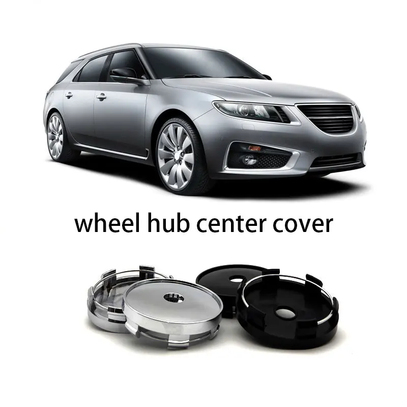 

4pcs 63mm Car Wheel Hub Center Cap Hub Center Cover Wheel Cap Logo For SAAB SCANIA 95 900 9-7 600 97X Turbo X GT750 Accessories