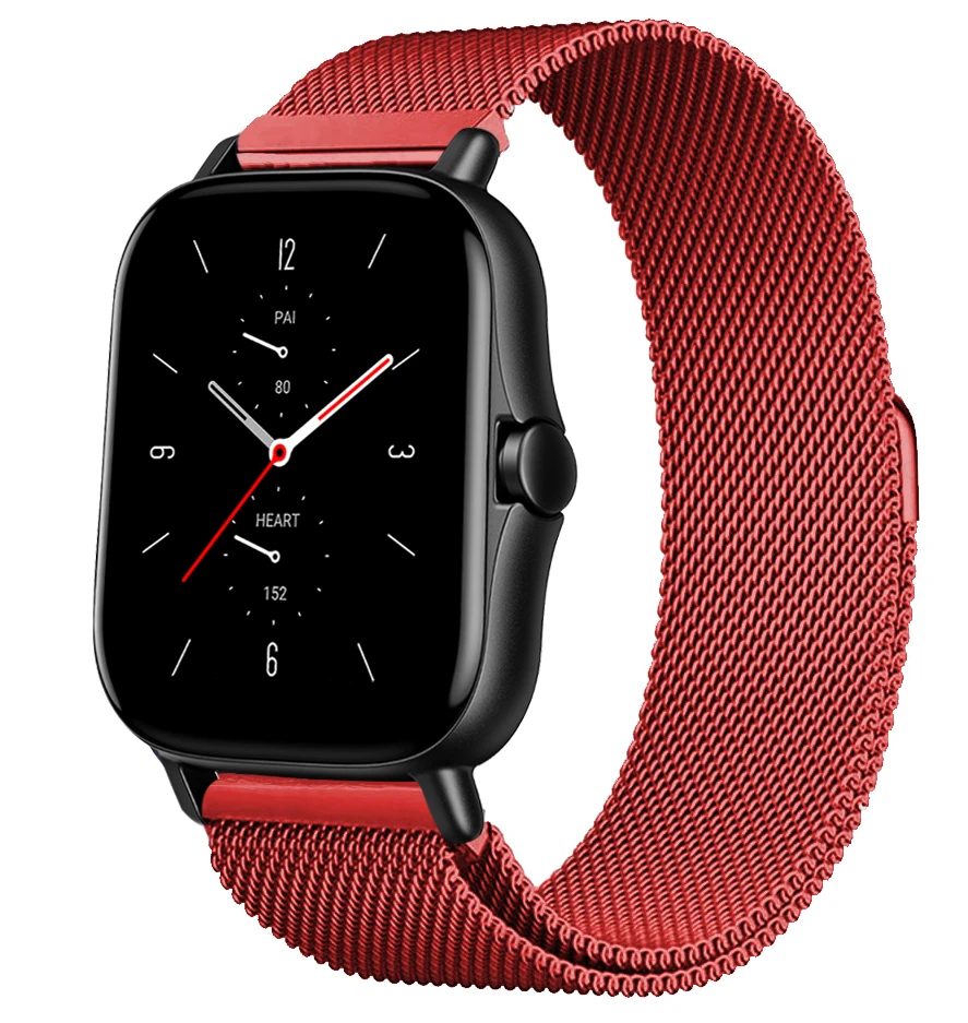 Magnetic Metal Mesh Smartwatch Bracelet Strap