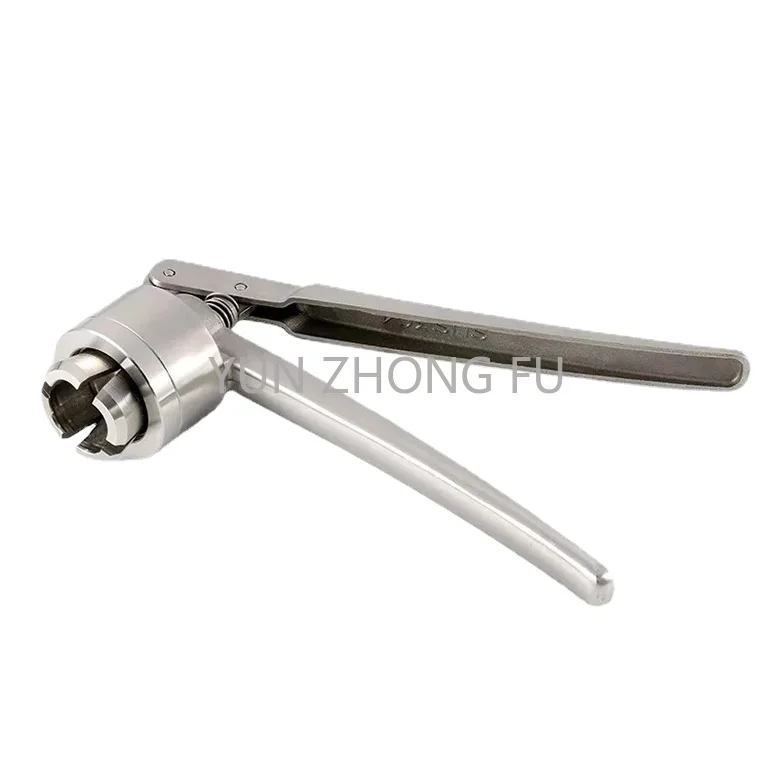

Stainless steel manual bottle press machine manual sealing crimping clamshell clamp
