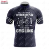 Retirement Plan Cycling Jersey For Men Short Sleeve Reflective MTB Maillot Downhill Pro Team Mountain Bicycle Clothing  Summer 4