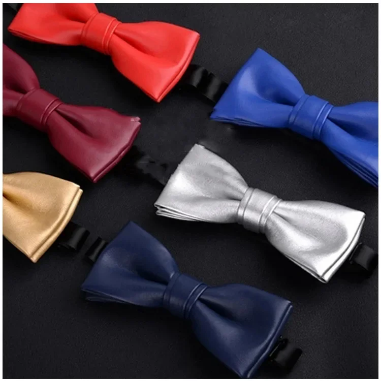 Reusable blue red wool Women children feather boy girl men flexible Best man groom green color bow tie black accessories wedding
