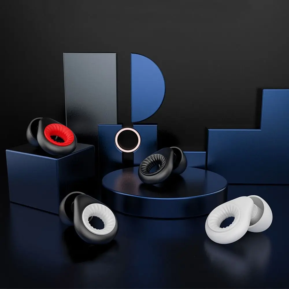 Premium Reusable Silicone Soundproof Earplugs