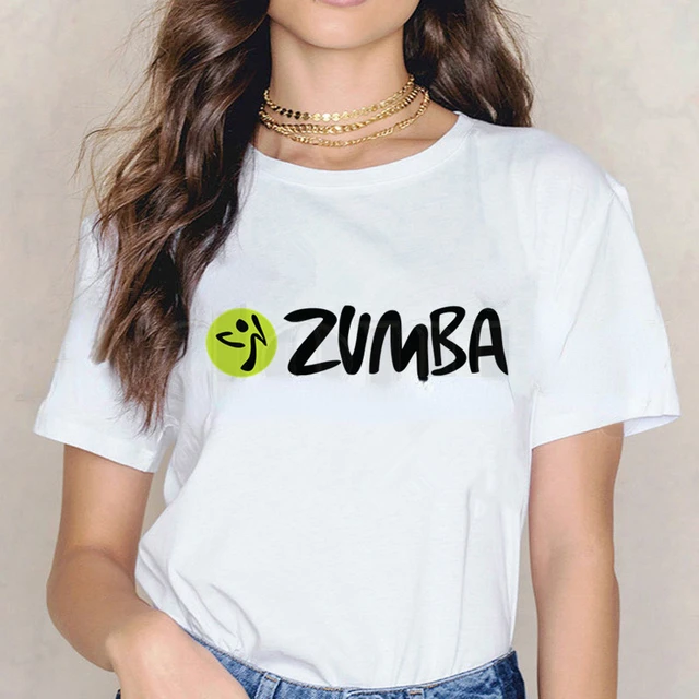 de Zumba con gráfico de baile para mujer, camisetas Harajuku, Ropa Popular de manga corta Unisex - AliExpress