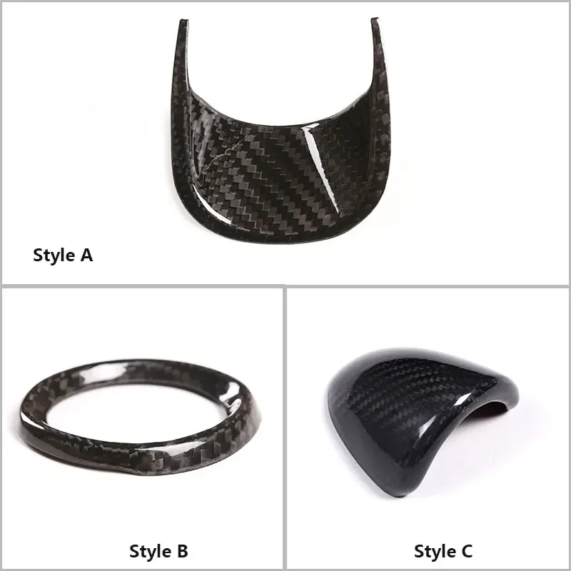 Interni auto Cruscotto Orologio Copertura Decorazione Telaio In Fibra di Carbonio Modificato Trim per Maserati Ghibli 2014-21 Quattroporte 17-2021 - immagine 6