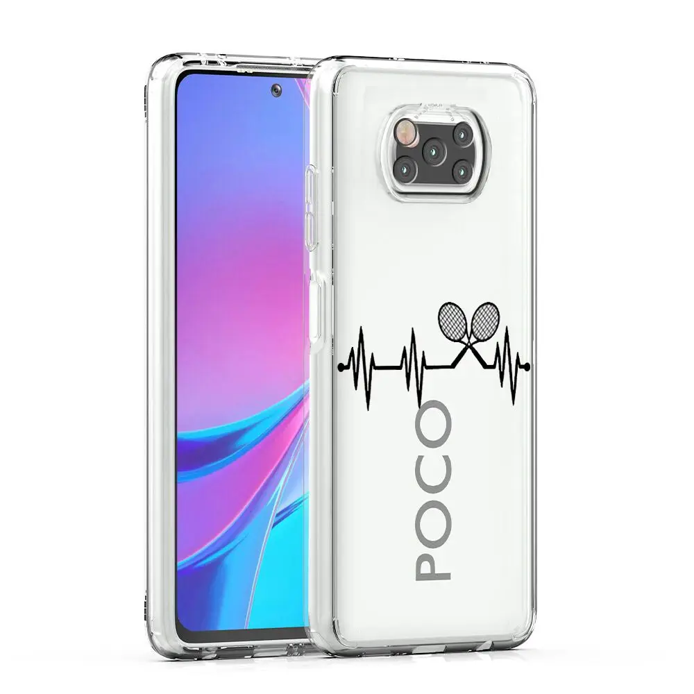 Clear Tennis Ball Sport Phone Case