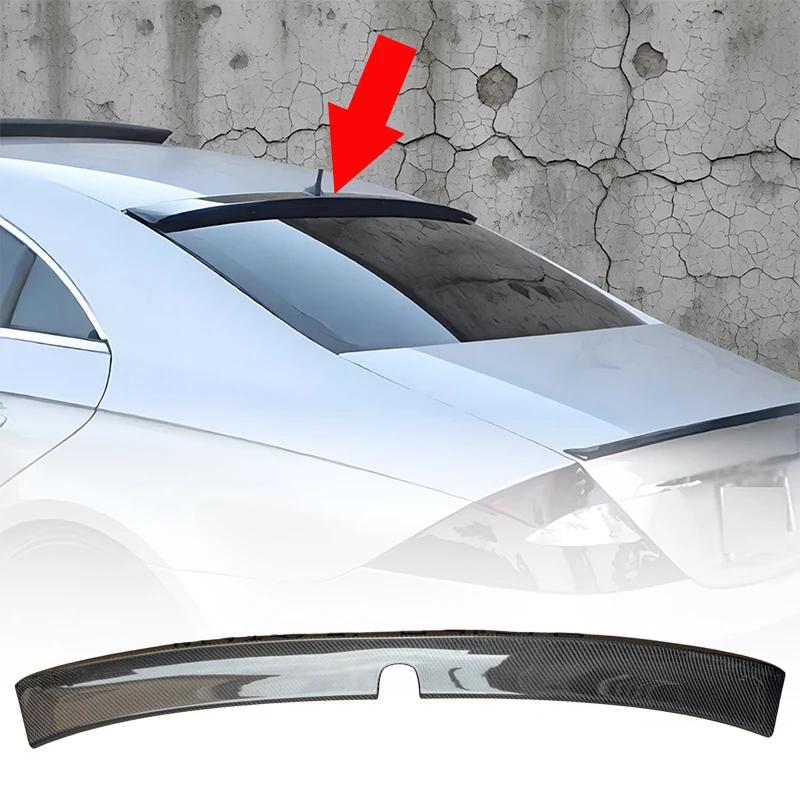 Spoiler per Tetto per Mercedes Benz W219 CLS350 CLS500 CLS55 AMG 2004-2010, Accessori Esterni per Auto - immagine 2