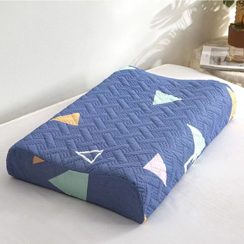 Nordic Printed Latex Pillow Case Cover for Adult and Children