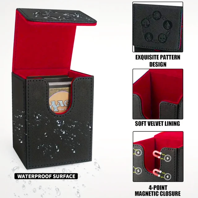 Tcg Pack Dispenser YOZOTI Card Deck Case For Trading Cards 1800+