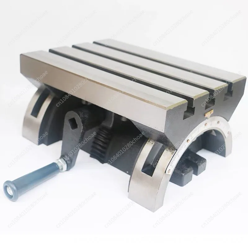 7 inch milling machine angle adjustable angle precision table (unilateral shake)