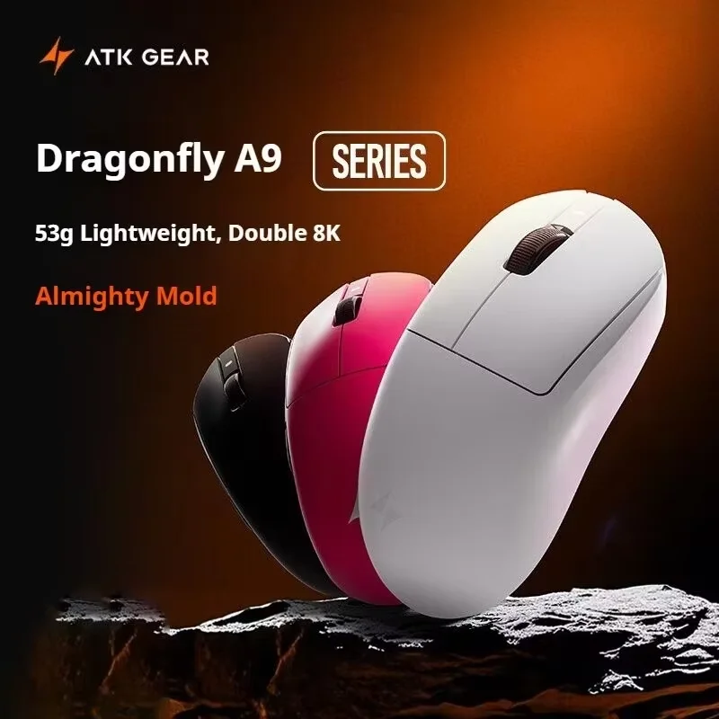 Мышь игровая ATK Dragonfly A9 Ultra, обзор, отзывы, характеристики, купить