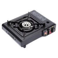 Outdoor Cassette Gas Stove Dual Purpose Portable Gas Barbecue Furnace Picnic Stove Camping Gas cooking utensils 2