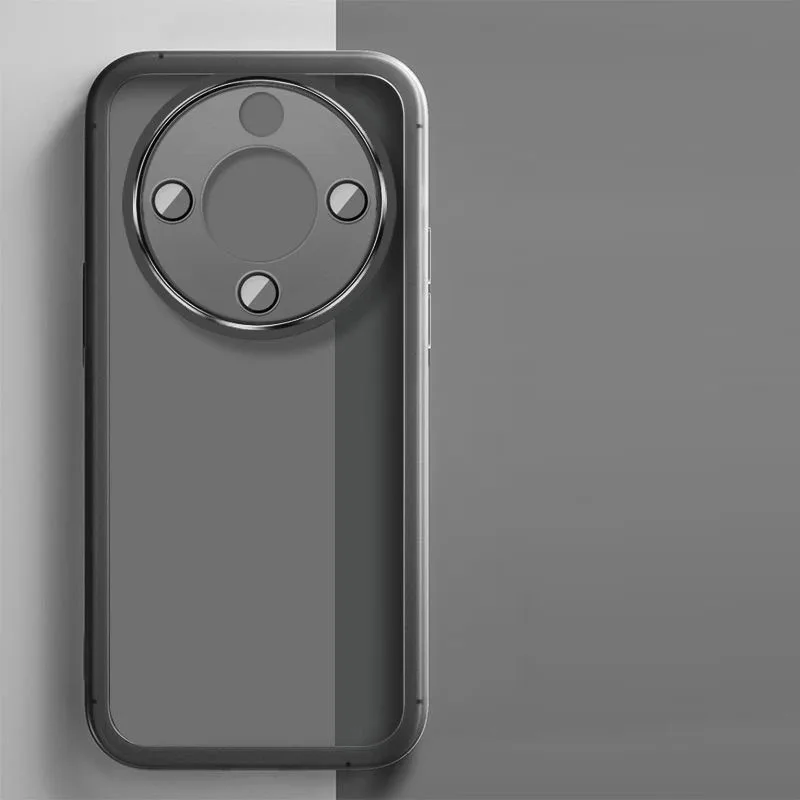 Transparent Silicone Phone Case with Camera Protector Lens and Back Cover