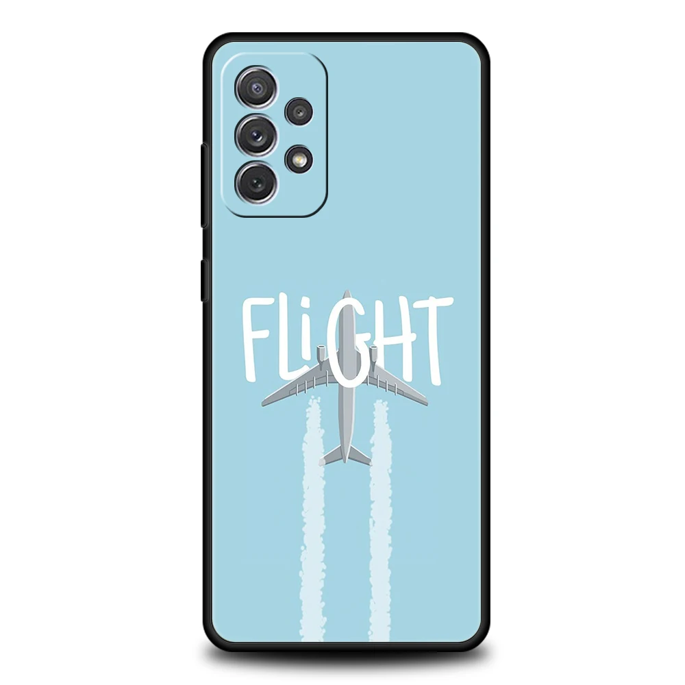 Airplane Pattern Phone Case with Enhanced Protection