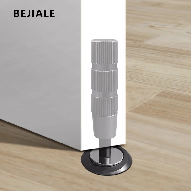 New Hidden Suction Perforation-free Anti-collision Strong Magnetic Household Door Stop Bathroom Bedroom Silent Door Touch