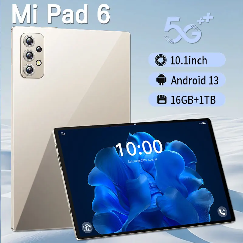 

[World Premiere] Tablet MI Pad 6 Android 13 Tablets 16GB+1TB FHD+ Display 5G Or WIFI Global Tablet PC Original xioami tablet