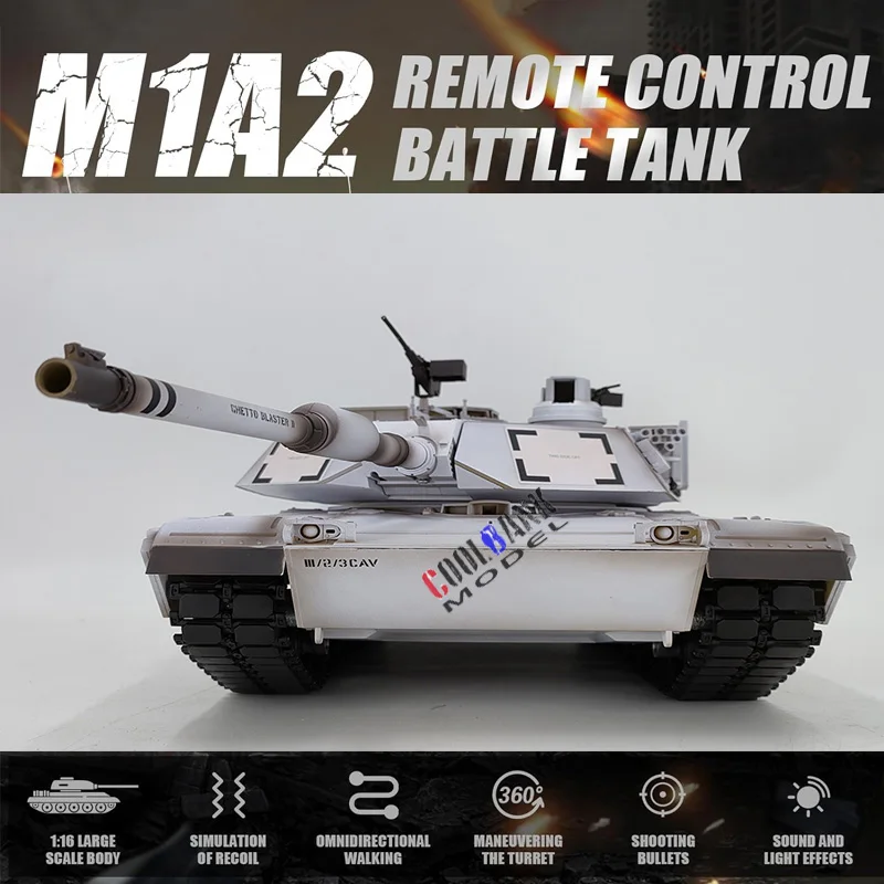 1/24 RC BATTLE TANK M1A2　エイブラムス Amazon.com: M1A2 ABRAMS Iraq War Tank RC US Battle Tank