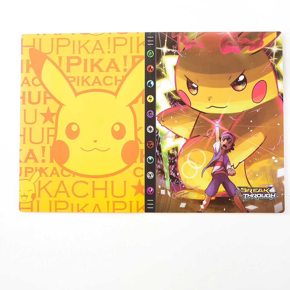 Generic Album des cartes pokemon grand Form 432 cartes - Pikachu 3D à prix  pas cher