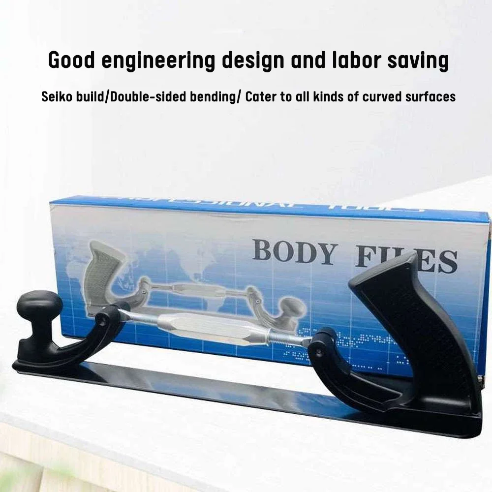 Adjustable Frame Milled Tooth File Holder – Car Body Panel Polishing Tool for Dent Repair, Metal Shaping & Curved Surface Smoothing 2