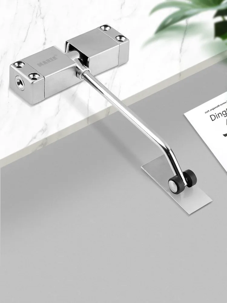

Automatic Light Automatic Door Closer, Simple Closing Device, Household Mute, Punch-free, Return Spring
