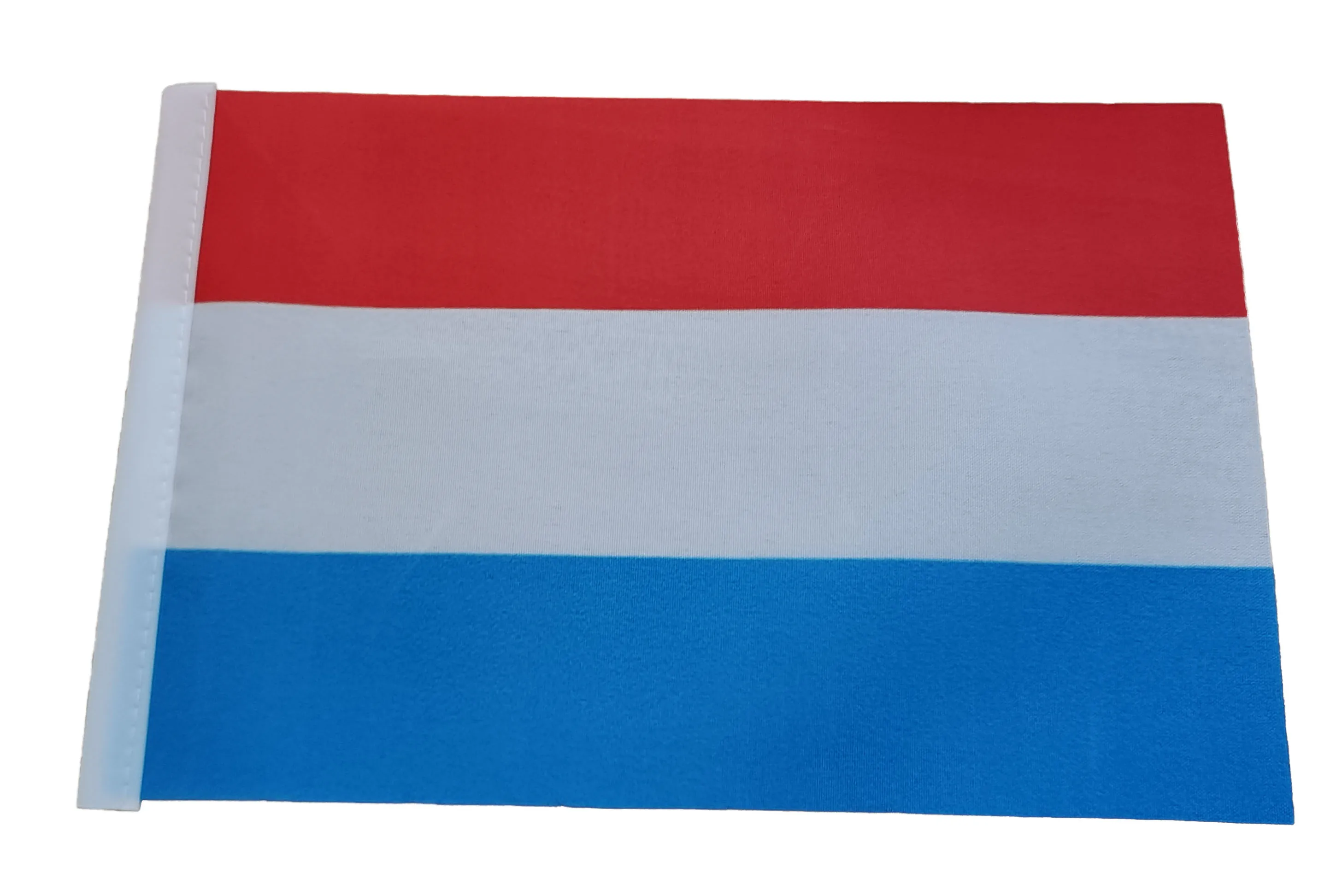Maßgefertigte Luxemburg-Flagge Luxemburg Hand-/Auto-/Schleifen-/Tischflagge Dekorative Flagge – Detail 2
