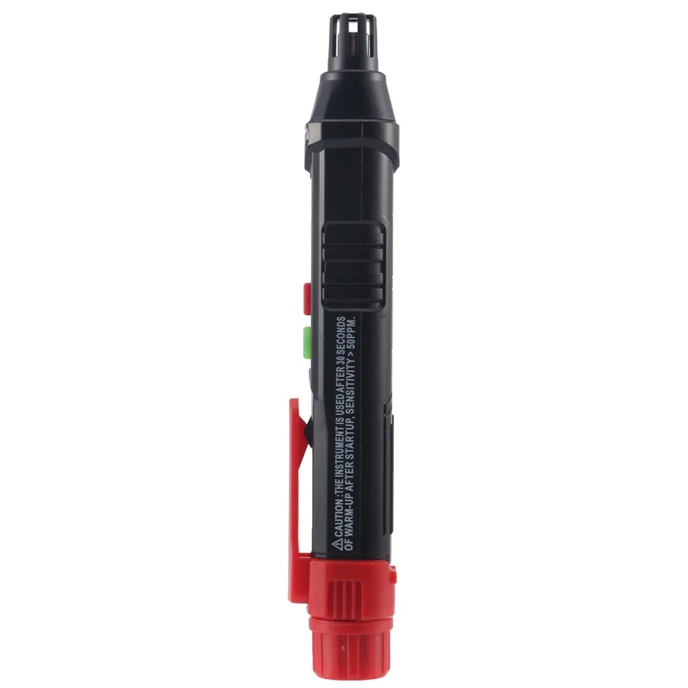 Gas Leak Detector Gas Leak Detector Pen Type Combustible PPM Analyzer Meter Portable Visible Audible Alarm