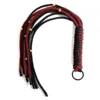 Nylon Rope Tassel Whip for Horse Training, Handle with Wrist Stra, 63cm 3